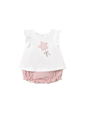 Mayoral Mayoral Set T-Shirt und Shorts 1255 Rosa Regular Fit