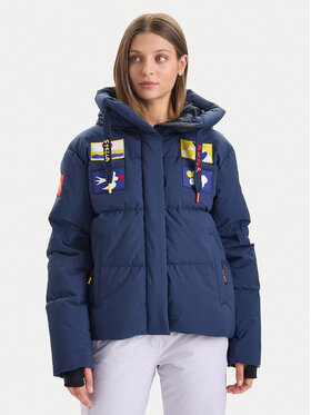Rossignol Rossignol Slidinėjimo striukė Jcc All Snow RLOWJ21 Tamsiai mėlyna Relaxed Fit
