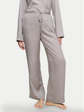 Triumph Triumph Pantaloni pijama Silky Sensuality 10221174 Gri Relaxed Fit
