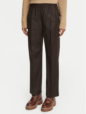 Weekend Max Mara Weekend Max Mara Pantaloni din material Hateley 2625136042 Maro Regular Fit