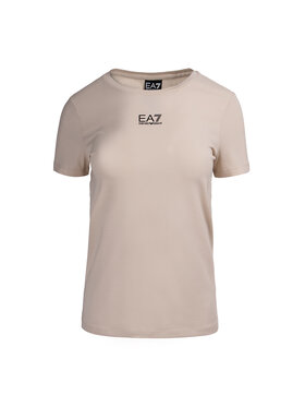 EA7 Emporio Armani EA7 Emporio Armani T-Shirt 7W000072-AF12115-U1079_XS Beżowy Regular Fit