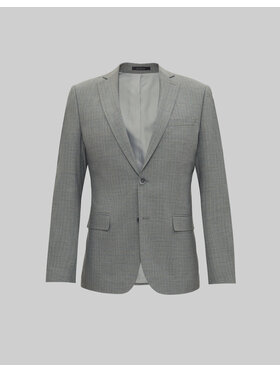 Borgio Borgio Marynarka amaroni Szary Slim Fit