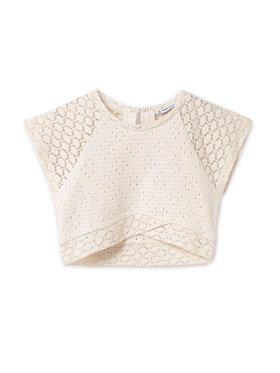 Mayoral Mayoral Блузка 6042 Бежевий Regular Fit