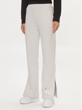 Calvin Klein Jeans Calvin Klein Jeans Spodnie dresowe Diffused Monologo J20J223422 Szary Regular Fit