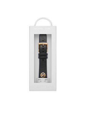 Michael Kors Michael Kors Сменяема каишка за часовник Apple Watch MKS8011 Черен