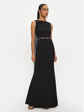 Rinascimento Rinascimento Rochie de seară CFC0120016003 Negru Regular Fit
