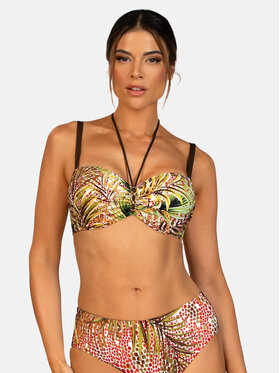 Feba Feba Bikini pezzo sopra FG13 Multicolore