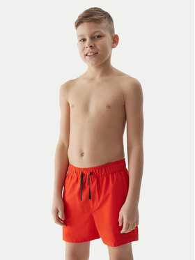 4F 4F Плувни шорти 4FJWSS24UBDSM066 Червен Regular Fit