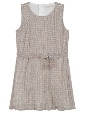 MICHAEL KORS KIDS MICHAEL KORS KIDS Každodenné šaty R12142 M Écru Regular Fit