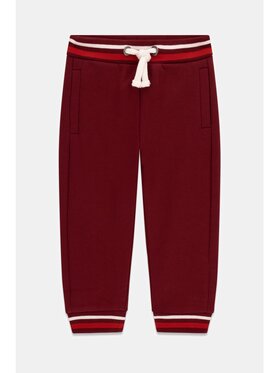 Guess Kids Guess Kids Kalhoty z materiálu 184855 Červená Regular Fit