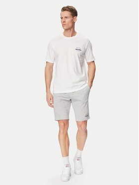 Jack & Jones Jack & Jones Súprava Tričko a šortky Brandon 12298184 Biela Regular Fit