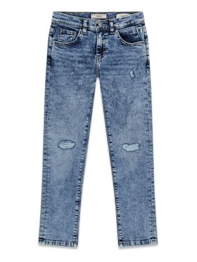 Guess Kids Guess Kids Spodnie materiałowe 180111 Niebieski Regular Fit