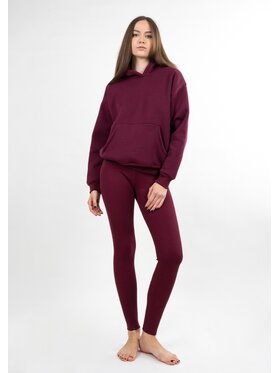 DKaren Sport DKaren Sport Dres KOseye Bordowy Classic Fit