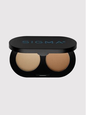 SIGMA Beauty SIGMA Beauty Color + Shape Brow Powder Duo Kredka do brwi Light