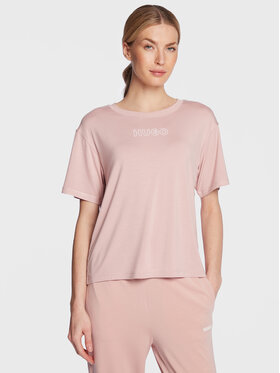 Hugo Hugo Тишърт Unite 50480615 Розов Relaxed Fit