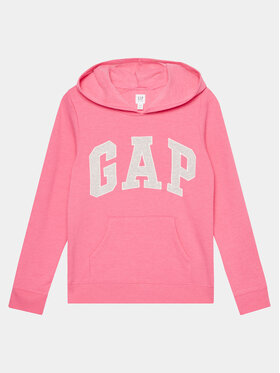 Gap Gap Bluza 620403-00 Różowy Regular Fit