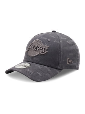 New Era New Era Cap La Lakers Dark Monogram 9Forty 60284880 Grau