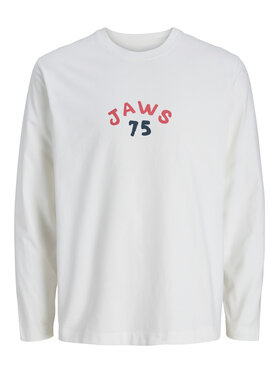 Jack & Jones Jack & Jones Longsleeve Jaws 12286615 Білий Relaxed Fit
