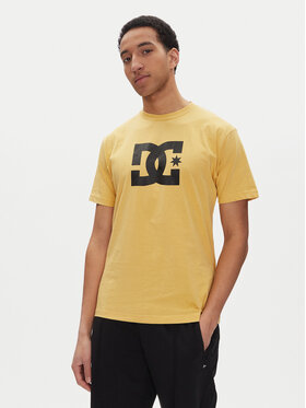 DC DC Тишърт ADYZT05373 Жълт Heritage Fit