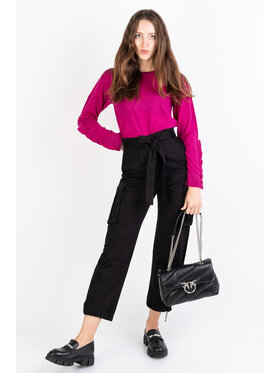 PINKO Pinko Kalhoty z materiálu RANSIE Černá Regular Fit