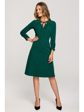 Stylove Stylove Abito da cocktail S325 Verde Regular Fit