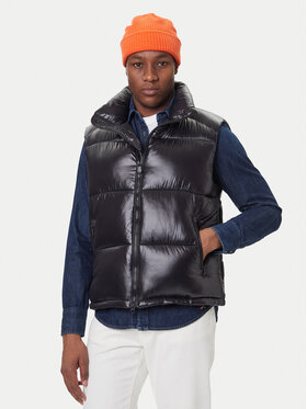 Save The Duck Save The Duck Елек D81382U LOVE21 Черен Regular Fit