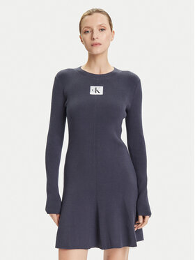 Calvin Klein Jeans Calvin Klein Jeans Rochie de zi LV047D307G Bleumarin Slim Fit