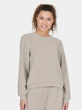 Athlecia Athlecia Μπλούζα Jillnana W Balloon Sleeve Sweat EA223322 Γκρι Regular Fit