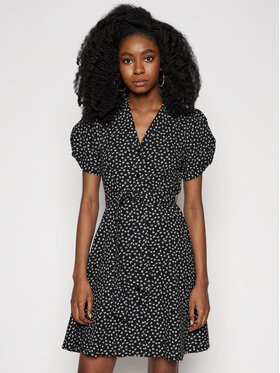 DKNY DKNY Kasdieninė suknelė DD1AM48A Juoda Regular Fit