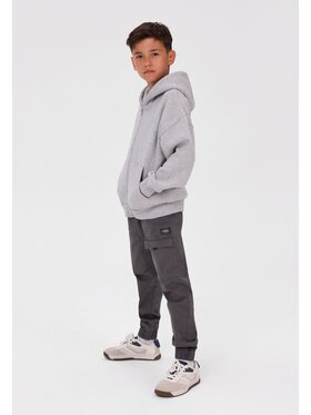minoti minoti Spodnie cargo 33PANT252 Szary ciemny Cargo Fit