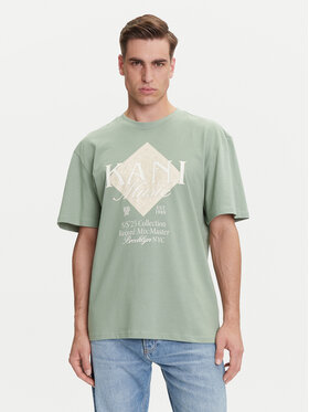 Karl Kani Karl Kani T-Shirt PD00005357 Zielony Relaxed Fit