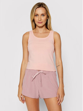4F 4F Top NOSH4-TSD003 Różowy Slim Fit