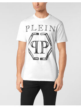 PHILIPP PLEIN PHILIPP PLEIN Tričko 24645 Biela Regular Fit