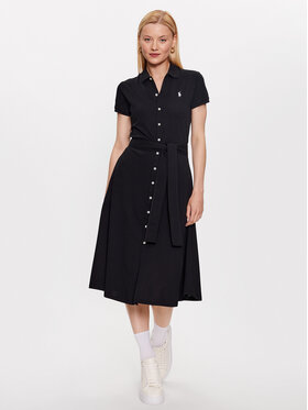 Polo Ralph Lauren Polo Ralph Lauren Hétköznapi ruha 211913304001 Fekete Regular Fit