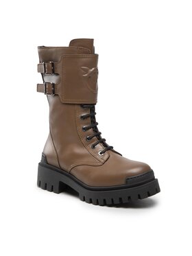 Pinko Planinarske Cipele Cumino Boot 1H2135 A072 Smeđa