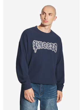 PROSTO. PROSTO. Bluza Graffiti Granatowy Oversize