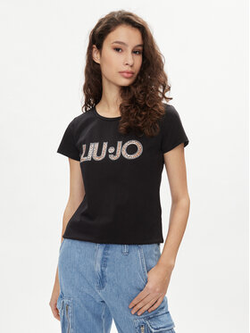 Liu Jo Liu Jo Póló VA4105 JS003 Fekete Regular Fit
