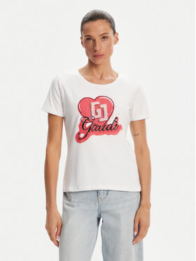 Gaudi Gaudi Тишърт 511BD64037 Бял Regular Fit