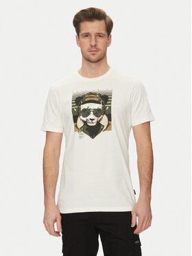 Blend Blend T-Shirt 20717766 Bílá Regular Fit