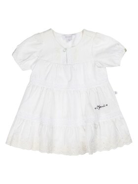 Kanz Kanz Sukienka codzienna 1433068-1000 Biały Basic Fit