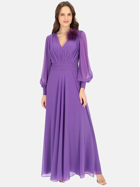 L’AF L’AF Sukienka wieczorowa Sweet Fioletowy Regular Fit