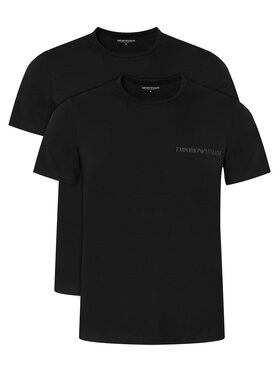 Emporio Armani Underwear Emporio Armani Underwear Komplet t-shirt majic﻿ EM000391 AF10779 MC108 Črna Regular Fit