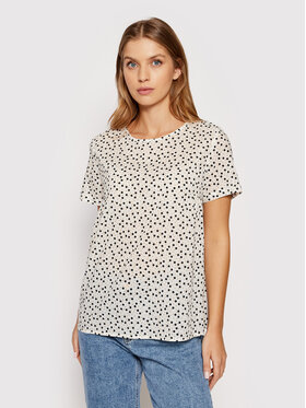 United Colors Of Benetton United Colors Of Benetton Bluse 5OA95QBA4 Beige Regular Fit