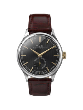 Timex Timex Zegarek TW2Y92100 Brązowy