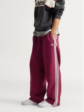 adidas Originals adidas Originals Spodnie dresowe 172582 Czerwony ciemny Loose Fit