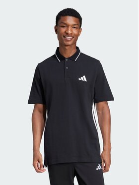 adidas adidas Polo 143471 Czarny Regular Fit