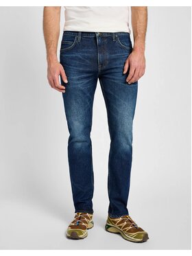 Lee Lee Jeansy Rider Niebieski Slim Fit