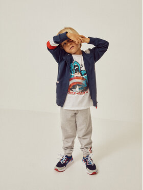 Zippy Zippy Spodnie dresowe ZKBAP0401 23015 Szary Regular Fit