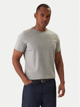 Tommy Jeans Tommy Jeans Tricou DM0DM04411 Gri Slim Fit