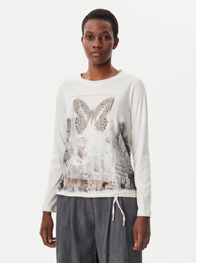 Olsen Olsen Μπλουζάκι 11105023 Μπεζ Regular Fit